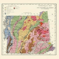 New Hampshire, Vermont Geološki - Hitchcock by Hitchcock