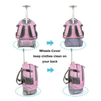 Tilami ružičasti jednorođeni ručni ruksak Kids Roller ruksak
