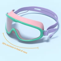 Leky Swimming naočale široka vizija vodootporna ergonomija Visoka jasnoća Kids Ljetni plivanje nepropusne