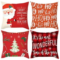 Lovehome božićno slovo uzorak kauč na razvlačenje kućno dekor jastučni jastuk