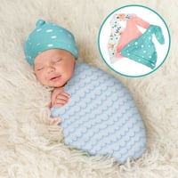 Newborn Beanie Pamučna novorođenčad Dječak Dječak Udobne turbanske djece šešire