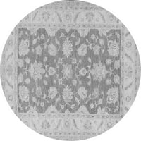 Ahgly Company u zatvorenom okruglu Orijentalne sive rugine tradicionalne površine, 4 'runda