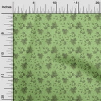Onuone pamuk poplin Twill zelena tkanina jesen lišće haljina materijala tkanina za ispis tkanine sa