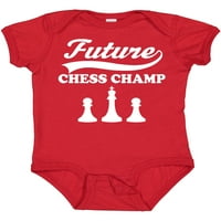 Inktastični budući šahovski šah i igra Champion Daft Baby Boy ili Baby Girl BodySuit