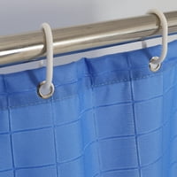 Vodootporna poliesterska tkanina kupaonica tuš za tuš s čistama ploča s prstenovima
