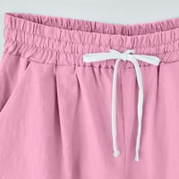 Levmjia ženske kratke hlače plus veličine čišćenje ljeta puna pet bodova pamučne pantalone u velikoj