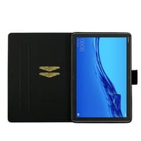 Za Huawei MediaPad Lite 10. Cvjetni uzorak horizontalna flip kožna futrola sa slotovima sa karticama