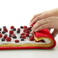 Vruća prodaja Fleksibilne meke šablone za torte Roll silikonska pan peciva Bakeware kuhinja