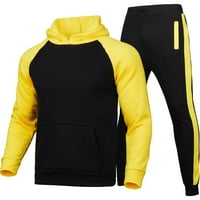 Ljetna ušteda čišćenja pada dukserica za muške jogging odijelo Sportski duksevi Set dvodijelni jaknu