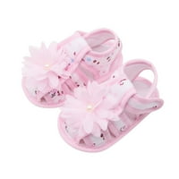 Sandale za dojenčad djevojke, ljetni mali stanovi prve šetače cipele princeze cipele