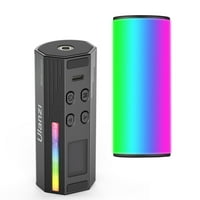 Walmeck I-Magnetic RGB cijev Video 2500K-9000K Zatamnjeni efekti CRI95 + Ugrađena baterija sa LCD ekranom