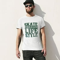 Skateboarding Life stil muške majice pamuk Ležerne prilike kratkih rukava poklon tee bijeli s
