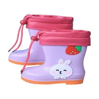 WAZSHOP Unise dječje vrtne cipele bez klizanja kišne čizme lagane kišne vuče na vodootporno srednje