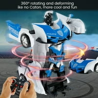 Transformacija igračaka robota Automatska transformacija automobila za automobile sa svjetlosnim efektom