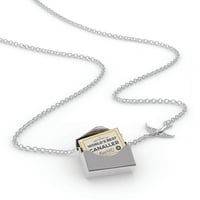 Ogrlica s bloketom svjetosti Najbolji nagrade CANALLER certifikat u srebrnom kovertu Neonblond