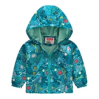 KPOPLK Dječje jakne jesen proljeće Dječji gornji odjećni kaputi slatki dinosaur crtani jakne za dječake
