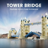 Nacionalni geografski geografski 3D London zagonetke Britanija Arhitektura Model Seč igračke za odrasle