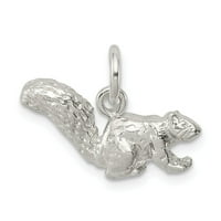Jewels Sterling Silver Squirrel Charm