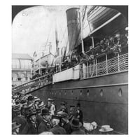Foto: S..s. Angelo, Wilson Line Parthip, Christiana, Norveška, Emigranti za Ameriku