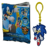 Sonic The Hedgehog zauvijek pametni super isječak gumeni šarm privjesak