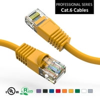 1,5ft Cat UTP Ethernet mreže podiže kabel žuto, pakovanje