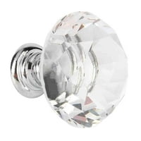 FOSA Crystal stakleni ormar za gumenke za ladice Ormari za ormariće, ručka staklenih ormara, Kristalno