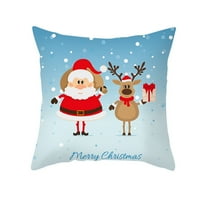 Jastučnica breskve Novi božićni ukrasi Šumski sofa naslovna naslona za naslon božićna jastučnica Standardna