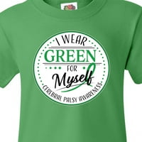 Inktastic Nosim zelenu za sebe - majicu za svijest za cerebralnu palizu