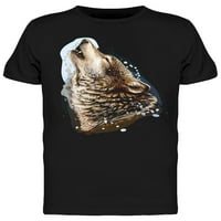 Zavijajući vuk. Majica Muškarci -Image by Shutterstock, muško 3x-velika