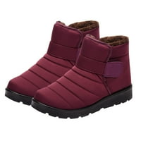 Zimske čizme Žene Vodootporne sniježne cipele ravne casual cipele za gležnjeve Plus size
