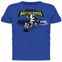 Majica Extreme Motocross stil muškarci -Image by Shutterstock, muško 3x-velika