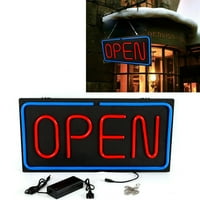 Oglasni znak LED neonski znak Otvoreni znak Viseći poslovni bar prodavnica Otvoreni znak 24x12