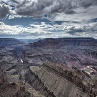 Visoka dinamička slika Grand Canyon iz Lipan Point, Južni Rim, Arizona, SAD Poster Print