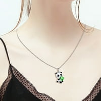Ogrlica s ogrlica u obliku srca Ogrlica nakit šarene cu-slatke evropske ogrlice i privjesci i privjesci