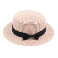 Twifer Sun Hats Kids Girls Boys Ljeto Fedora Straw Hat Široka diska Disketa Sun Cap Visor Hat