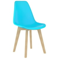 Stolice za ručavanje plava plastika