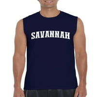Normalno je dosadno - muške grafičke majice bez rukava, do muškaraca veličine 3xl - Savannah
