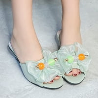 Akiihool ljetne sandale za djevojčice djevojke djevojke dječje dijete malih djeteta zatvorenih prstiju