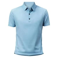 Muška majica Ležerne prilike modernih košulja kratkih rukava Regularne fit casual poslovne golf majice