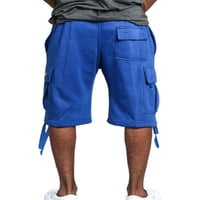 Paille muške garderne hlače sa džepovima sa džepovima Ljetne kratke hlače Classic Fit Sport Mini pantalone