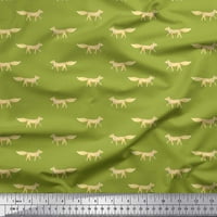 Soimoi Rayon Crepe tkanina za životinjsko tisak šiva šibice širokog dvorišta