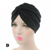 Levmjia šeširi za žene Ljeto calje ženski pamučni križni turban šešir hemorasti glava pamučna muslimanska