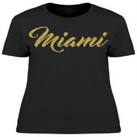 Majica Miami Majica -Image by Shutterstock, ženska srednja sredstva