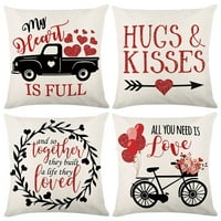 Dan zaljubljenih Frehsky Nameštaj pokriva set odlikovnih dekorata za valentine dnevni boravak Sofa za