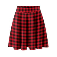 Booker Womens suknja Clic Dnevno elegantno casual mini suknja Elastična struka suknje