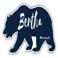 Bertha Minnesota Suvenir Vinil naljepnica naljepnica Bear Disight