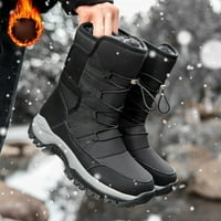 Akiihol muške čizme modne muške cipele za snijeg zimske čizme protiv klizanja lagana cipela za gležanj