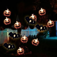 Halloween bundeve string svjetlo Ghost String String za ukrašavanje bašta karnevalske zabave