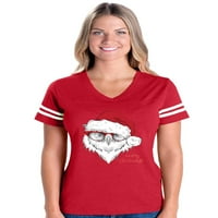 MMF - Ženska fudbalska sitna majica, do veličine 3xl - Božićna sova