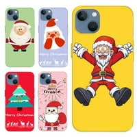 Božićni slučaj Crvenog telefona za iPhone Pro MA Candy Soft Cover XR XS Plus Cover
